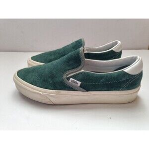 Vans Slip-On 59 Pig Suede sneakers Green Men's 8 Women's 9.5